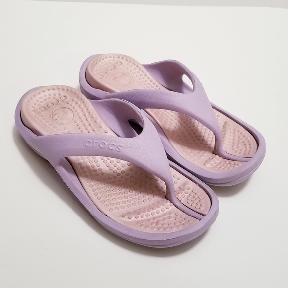 mens purple flip flops